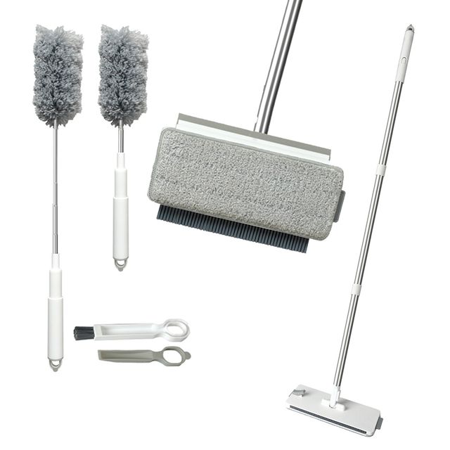 삼정343 올인원 6기능 밀대 청소기 먼지털이 유리닦이