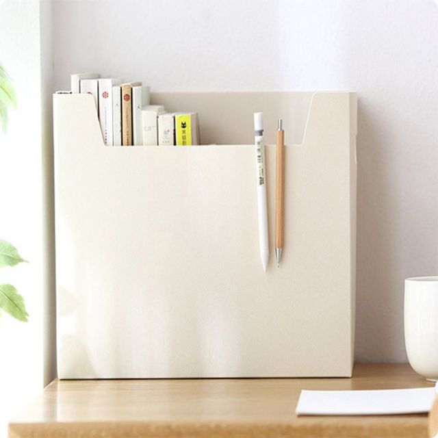 4 문서 정리함 플라스틱 보관 상자 서류 보관함