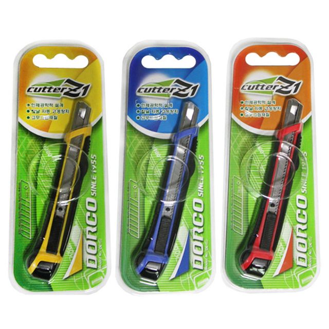 도루코 고급 카타칼 소형 Z1 커터칼 3개 카