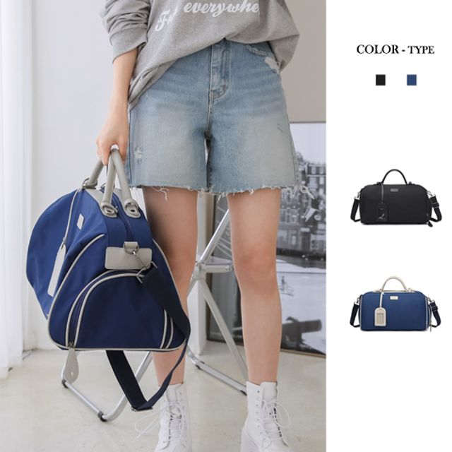 포올 여행용 보스턴백 골 FA876