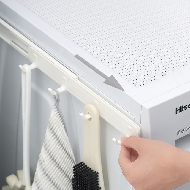 장만A755 슬라이딩 틈새이용 부착식 소품걸이 후크 주방용품 욕실걸이 세탁용품