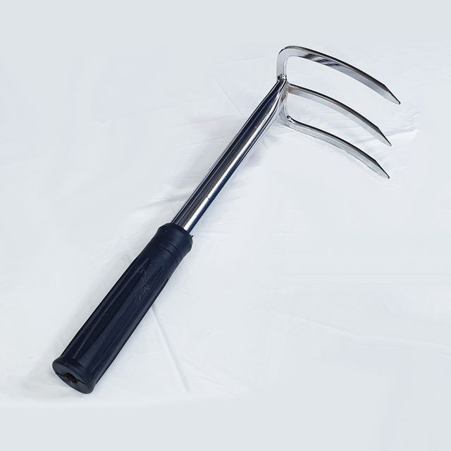 덕진 삼발 고무자루 약초괭이 3발굉이 쇠스랑