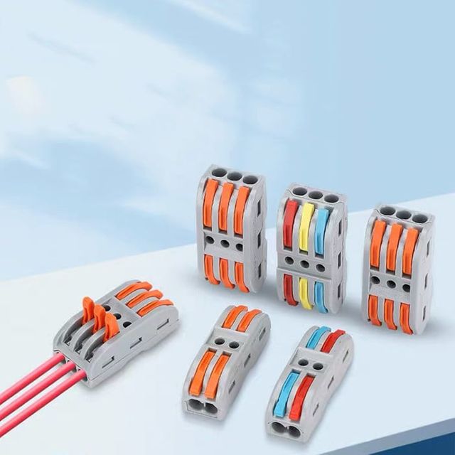 전선 연결 커넥터 원터치 와이어 터미널 단자 PCT-222