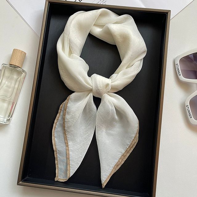 여성 컬러 쉬폰 스카프 OSM-1005927