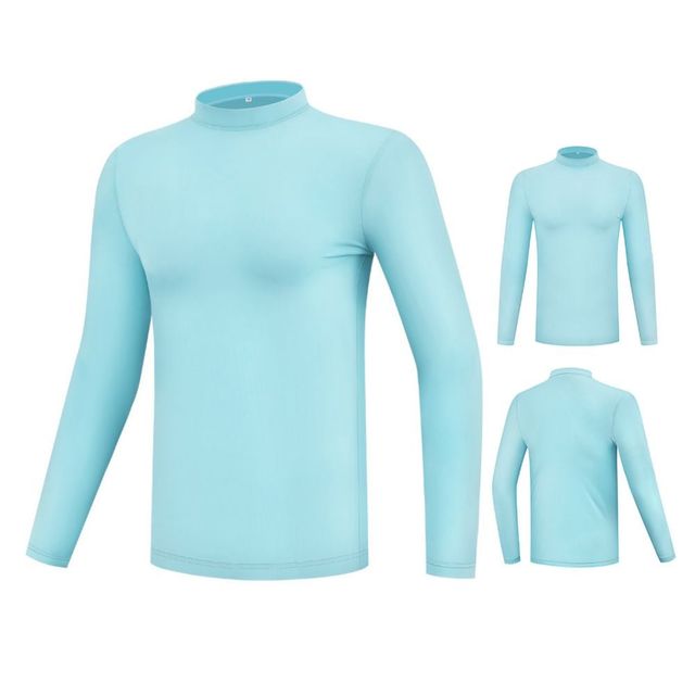남성 골프 긴팔 쿨티셔츠 자외선 차단 기능성 이너웨어