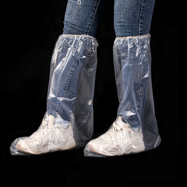 일회용 비닐 방수 신발커버 10P LMCF-0126