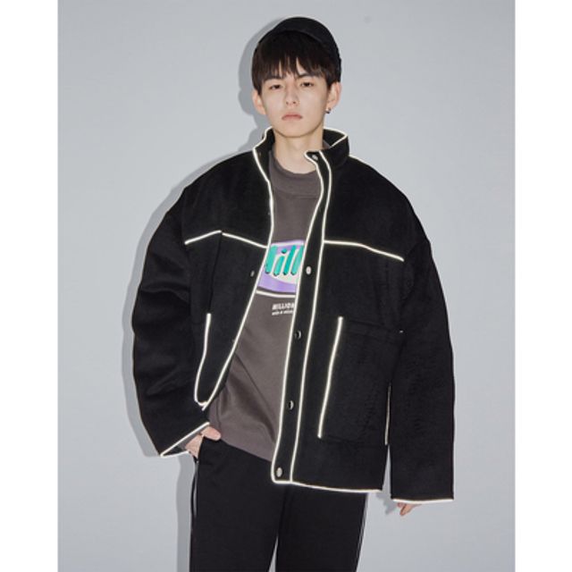 남성 모직 재킷 트렌드 2020 신상 겨울 두꺼운 코트