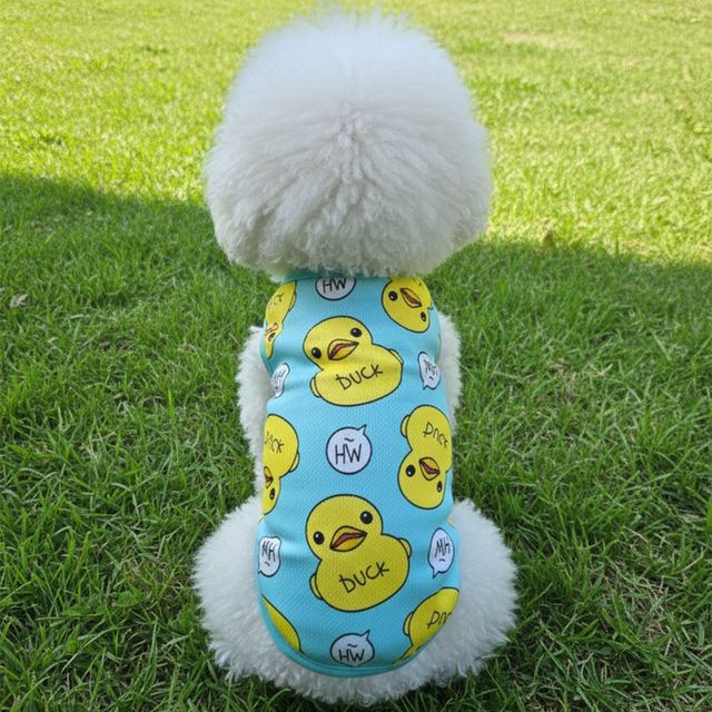 러블리 오리 덕 티셔츠 외출 산책 잠옷 HM-1005037