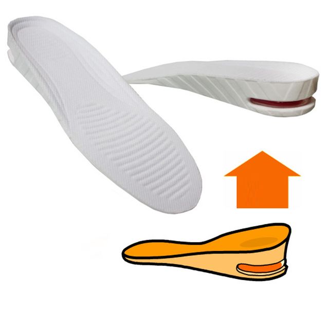 에어캡 3cm 깔창 키높이깔창 화이트1단 남여