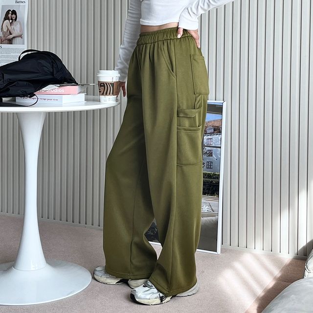 카펜더 여자 스트링 와이드팬츠 SD-241028W