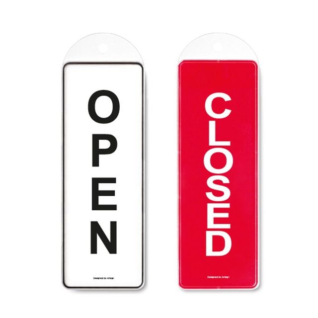 걸이식 안내판 걸이판 양면 오픈클로즈 걸이판