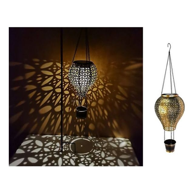 키밍 태양광 정원등 LED 열기구 야외조명 방수 장식 가든조명