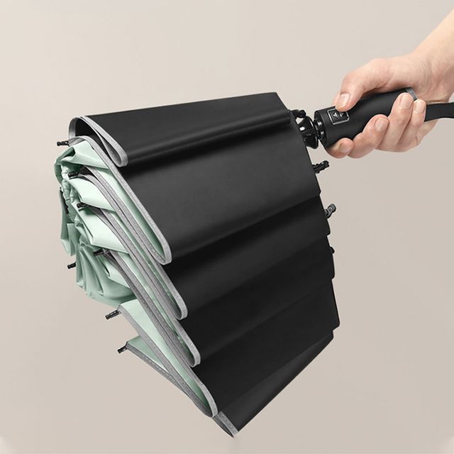 원터치 거꾸로 3단 자동 접이식 우산 DK-0322