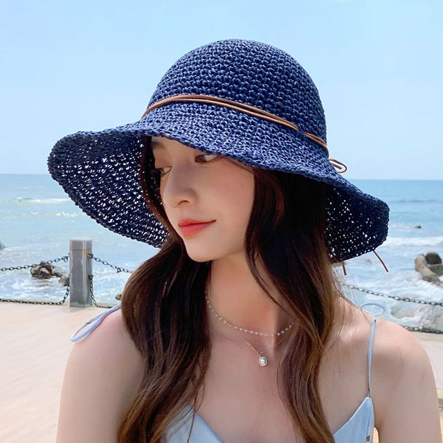 왕골 라피아햇 리본 바캉스모자 OSM-1006112