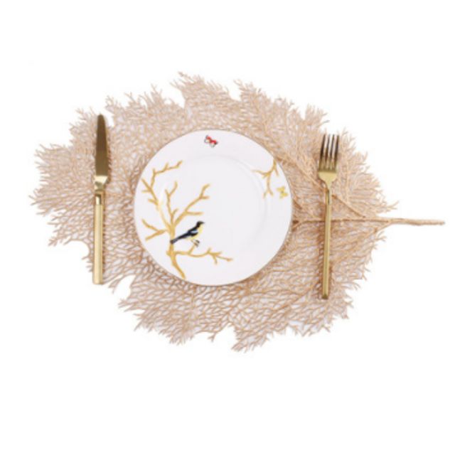 키밍 나무잎 식탁보 북유럽식탁매트 식탁보 식탁러너