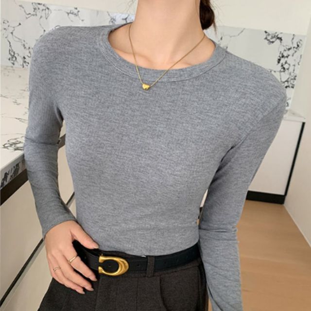 심플핏 베이직 라운드넥 티셔츠 JSC-1004237