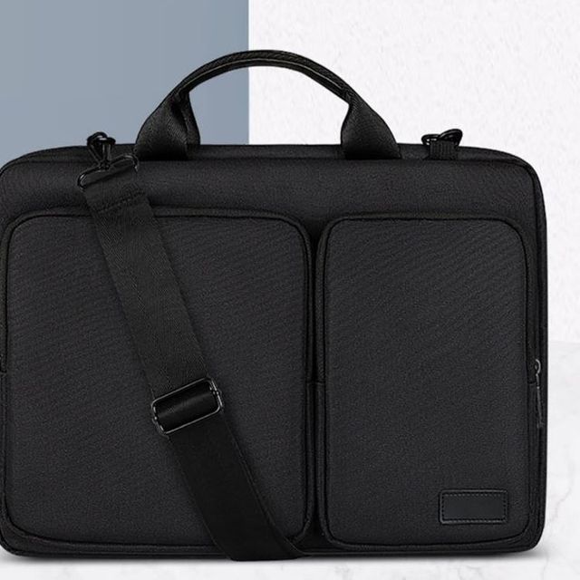 노트북 파우치 케이스 다용량 서류 수납 어깨끈 가방