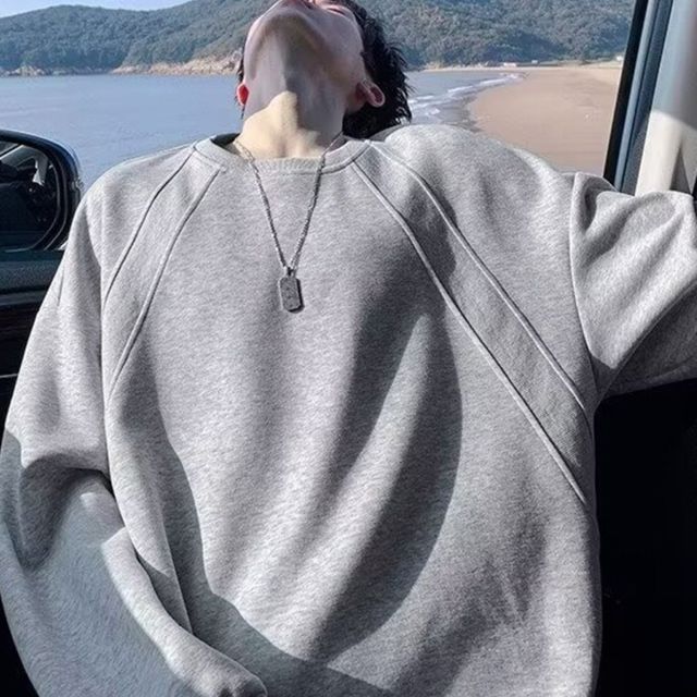 USA 프리미엄 루즈핏 드롭숄더 헤비 맨투맨