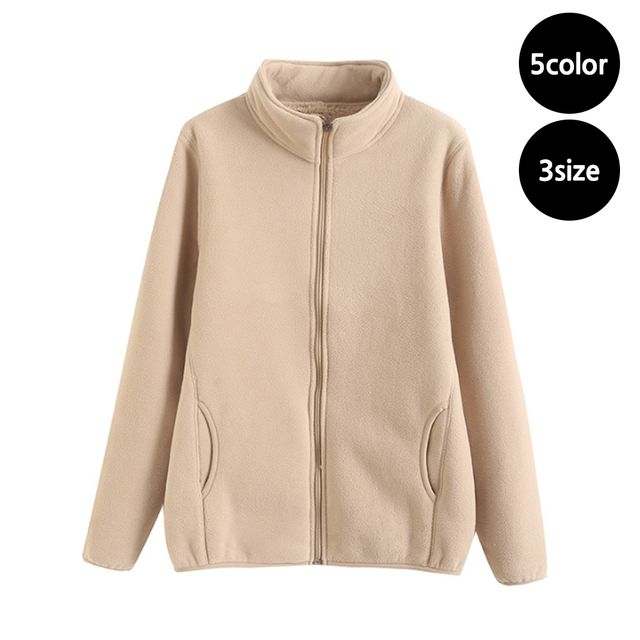 남녀공용 베이직 후리스 집업 OSM-1005835