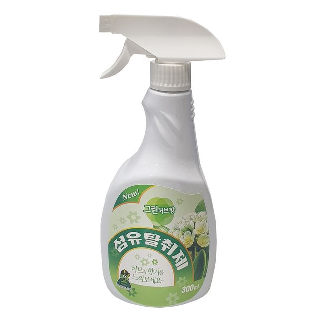 산도깨비808 섬유탈취제 그린허브향 보급형 300ml