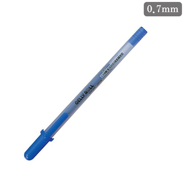 사쿠라 겔리롤파인 볼펜(0.7mm) 청색 1EA(제작 로고 인쇄 홍보 기념품 판촉물)