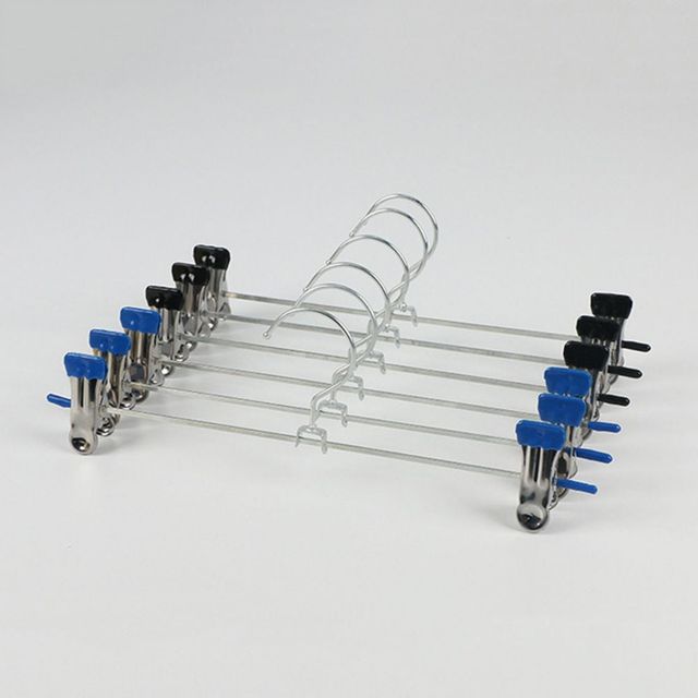 논슬립 바지걸이 치마걸이 세탁용 옷걸이 옷장 정리 필수템