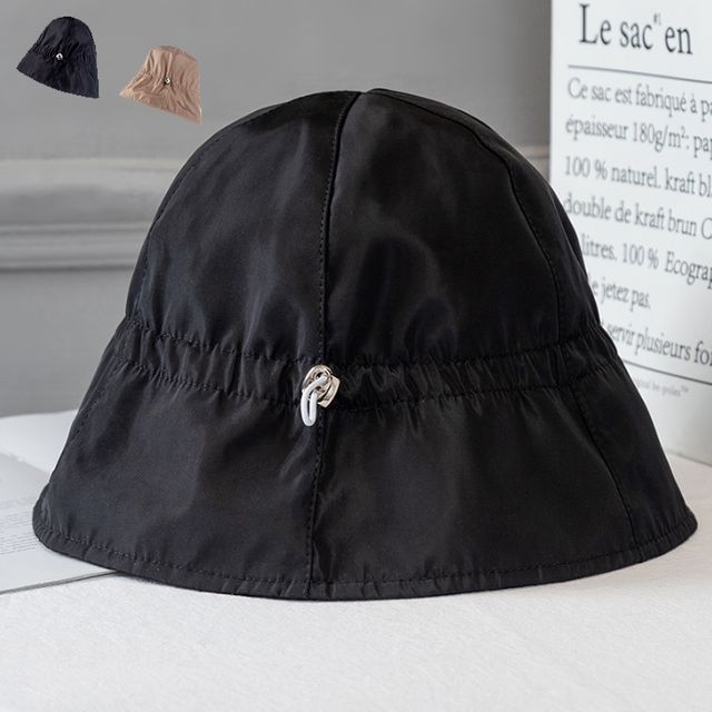 키밍 여성 스트링 벙거지 조절가능 버킷햇 자외선차단