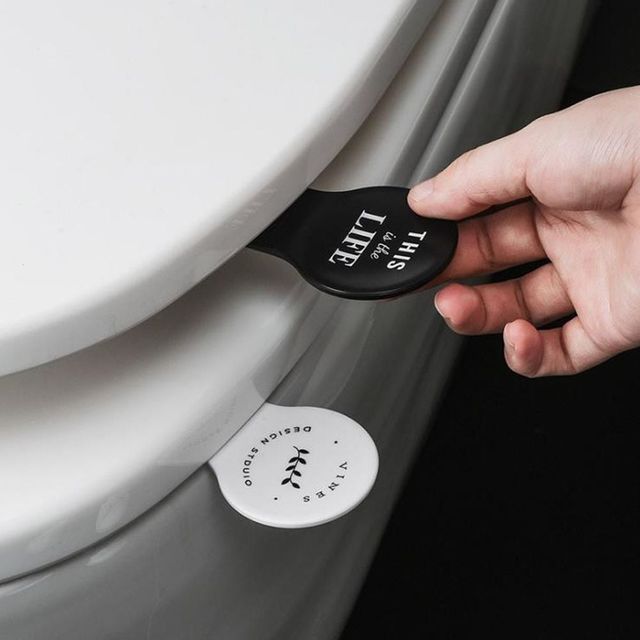 키밍 변기 손잡이 욕실용품 화장실 핸들 뚜껑걸이