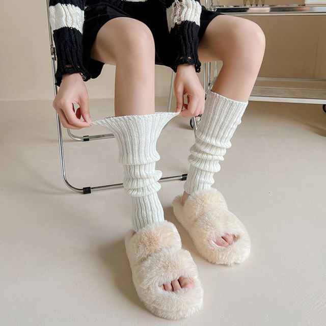 쥬아스 베이직 골지 니트 레그워머 발토시 SD-1004571