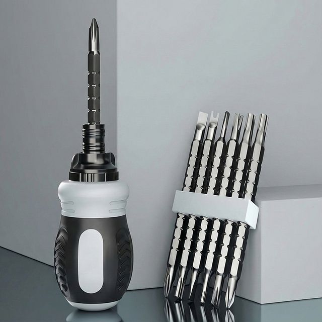 일자 십자 라쳇 비트 미니 주먹 드라이버 세트 13종