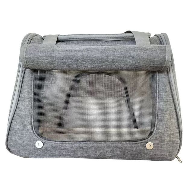 통기성 고양이 이동 케이지 애완동물 외출가방 병원용 산책용