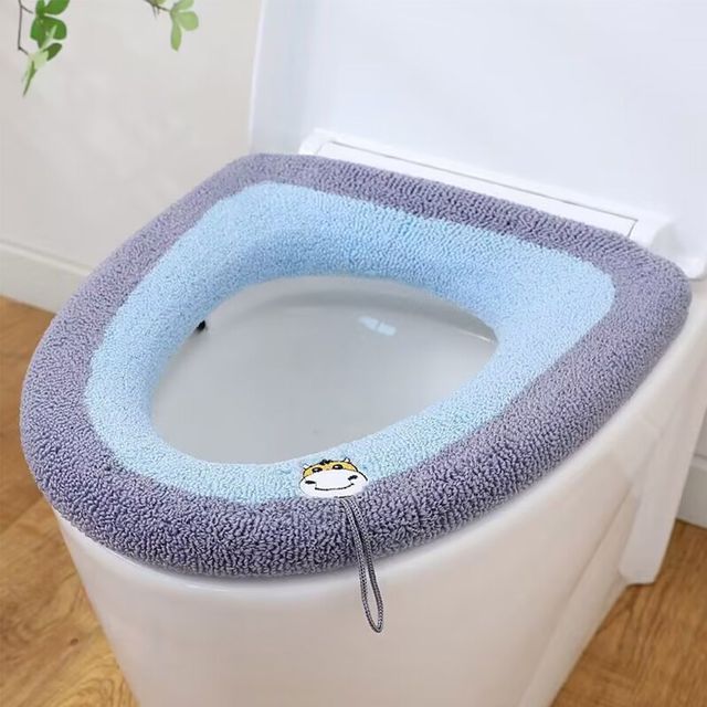 극세사 화장실 변기커버 쿠션 LMCF-0093