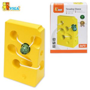 비가 실꿰기 치즈 공간 지각력 협응력 향상 장난감