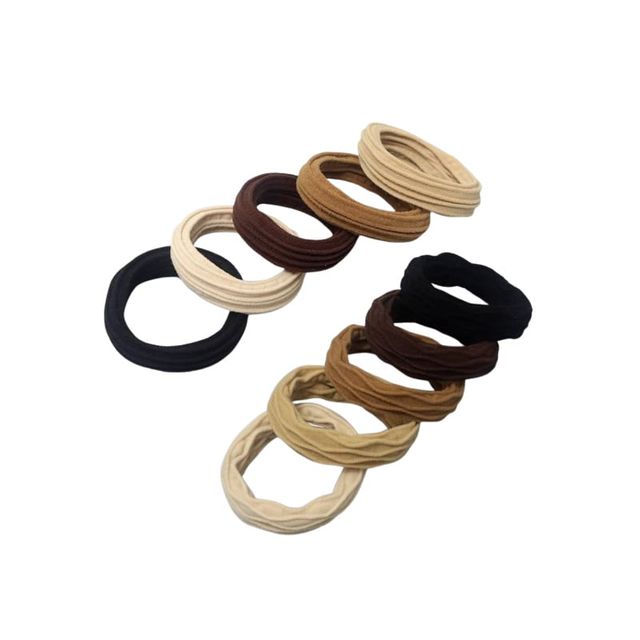 고탄력 머리끈 헤어밴드 5종세트 헤어장식 고무줄