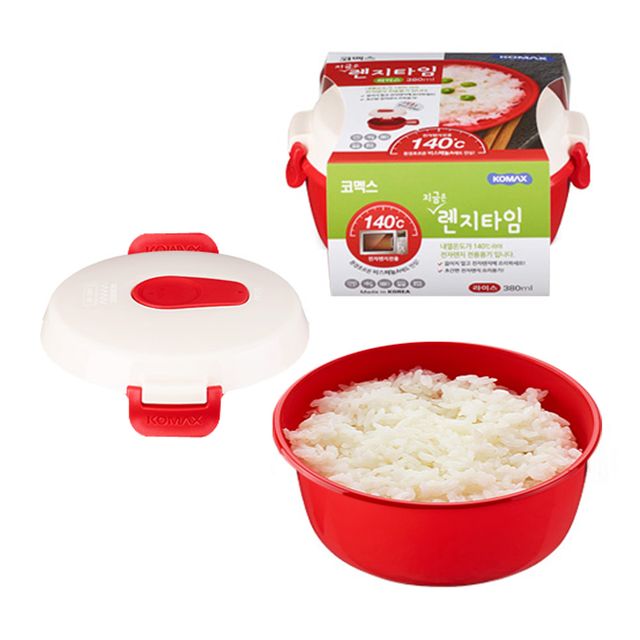 코멕스165 렌지타임 380ml 라이스 전자레인지 밥팩