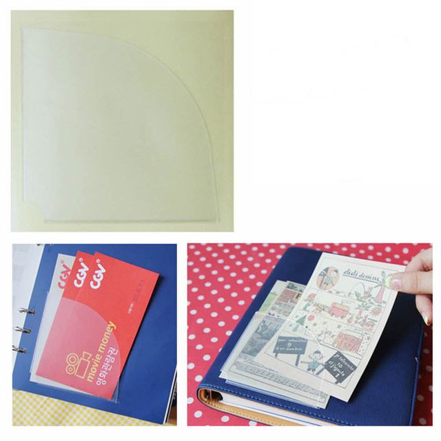 코너형 포켓 바인더 라벨테이프 중형 30매 9