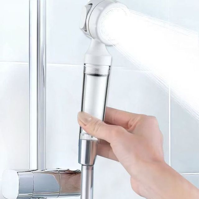 필터형 여행용 샤워기 헤드 욕실 교체 필터 샤워기