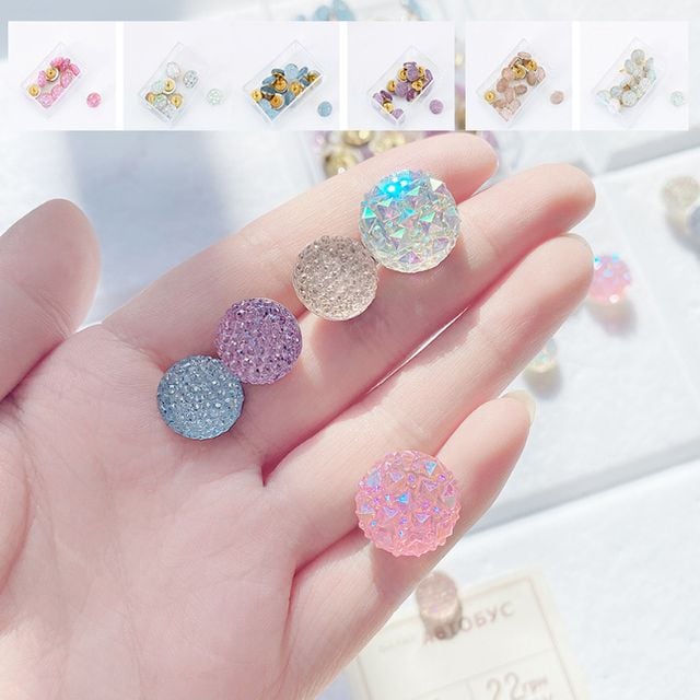 캔디 압정 압핀 원형 예쁜 10개입 15개입 문서고정