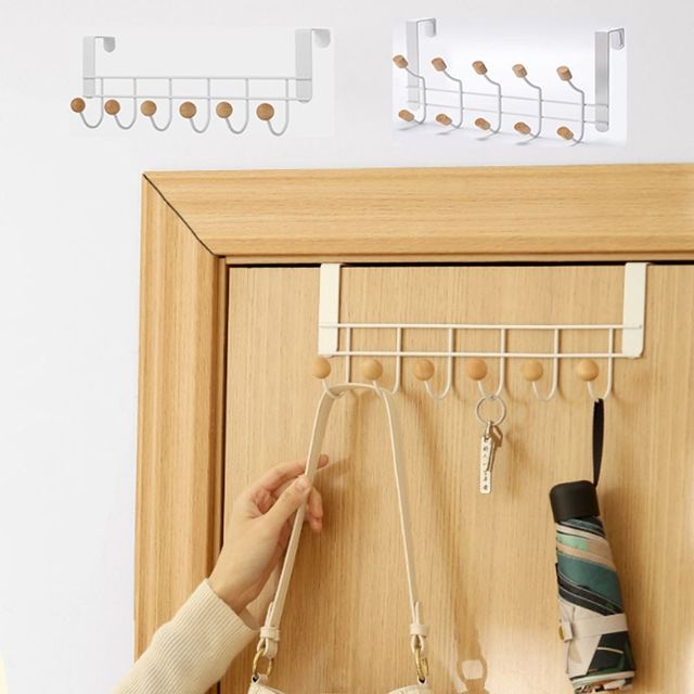 키밍 다용도 수납 도어 훅 행거 6구 10구 실용적 수납 솔루션