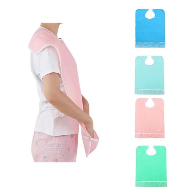 키밍 방수 노인용 간병 턱받이 앞치마 간병용품 80CM