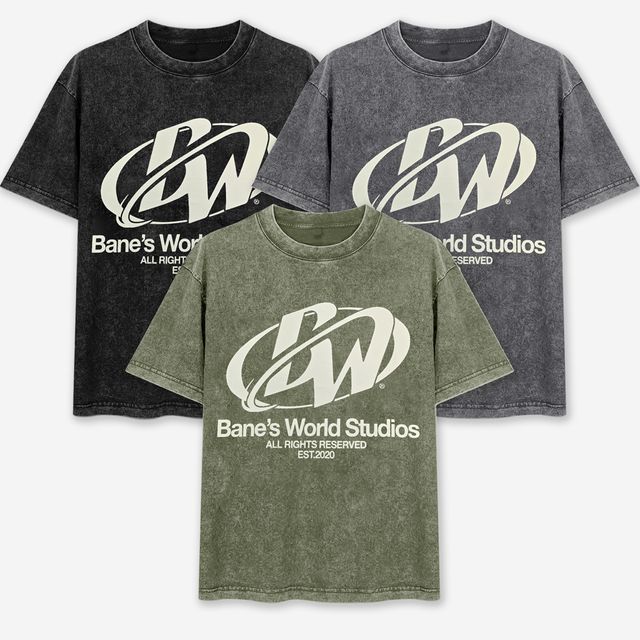 남녀공용 월드 피그먼트 프린팅 반팔티 SD-250806