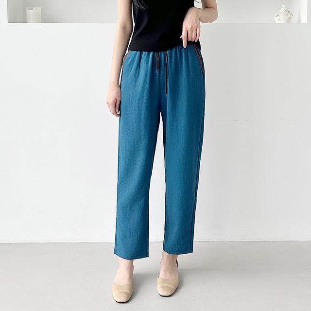 타이폴 엣지라인 인견 일자바지 SD-250626_