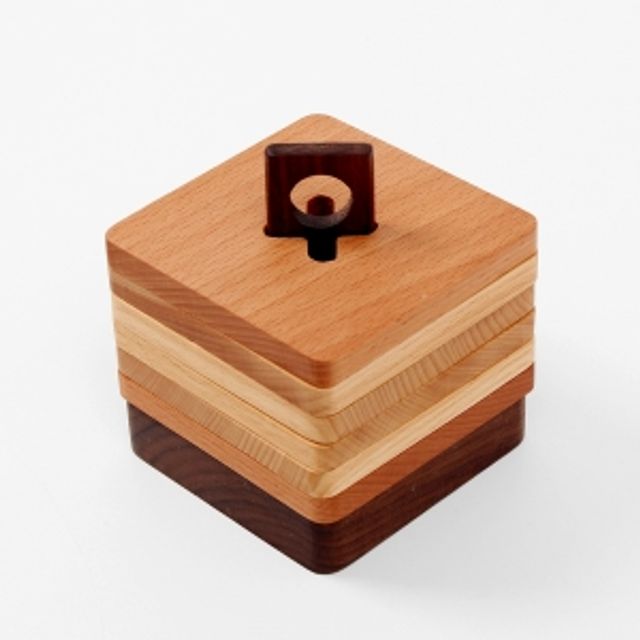 코지홈 우드코스터 컵받침 6p세트 커피잔받침