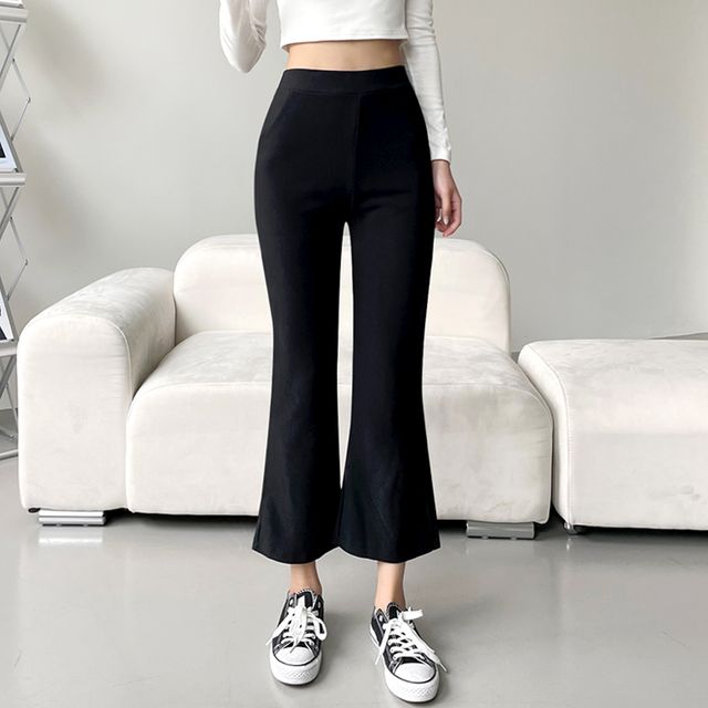 여성 도일라 스판 부츠컷 크롭 밴딩슬랙스 JB-1007292