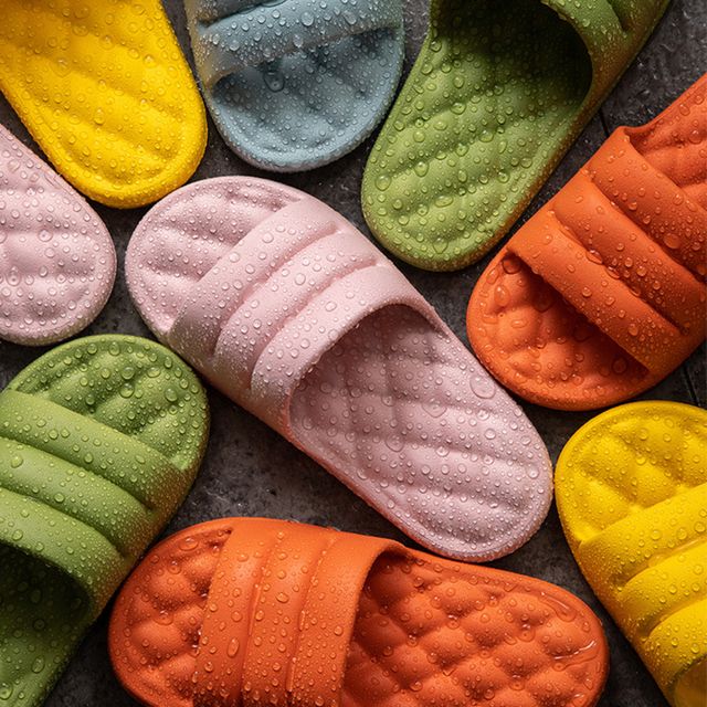 키밍 논슬립 욕실 쿠션 슬리퍼 가정용 사무실용 EVA