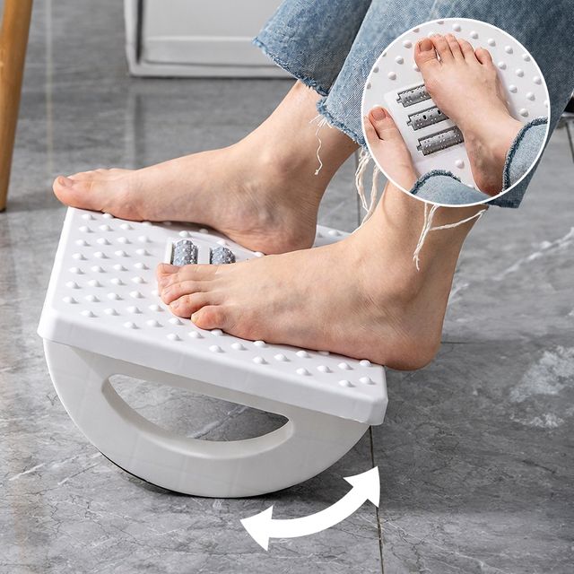 책상발받침대 데스크테리어 풋레스트 흔들 지압 발판