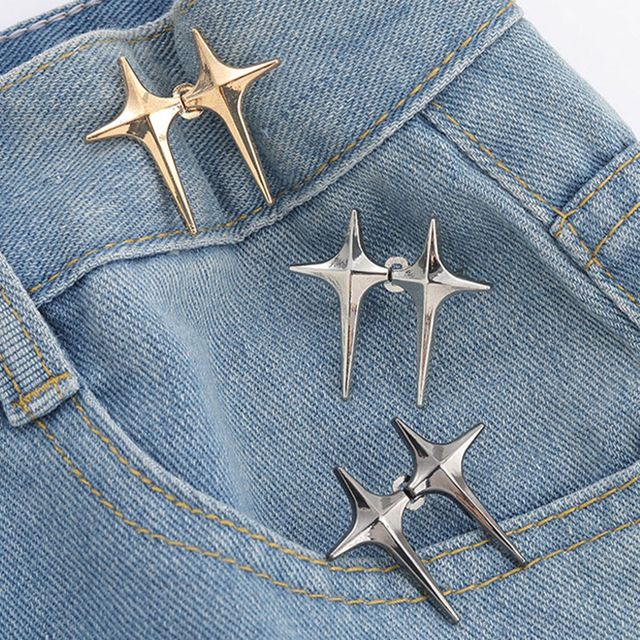 바지 허리조절 다이아 별 클립 LM-1002606