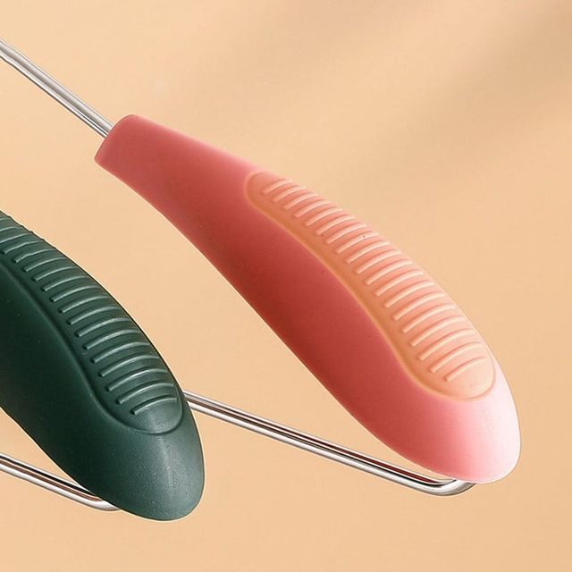 논슬립 옷걸이 보호 커버 10개 세트 어깨뿔 방지 옷정리 솔루션