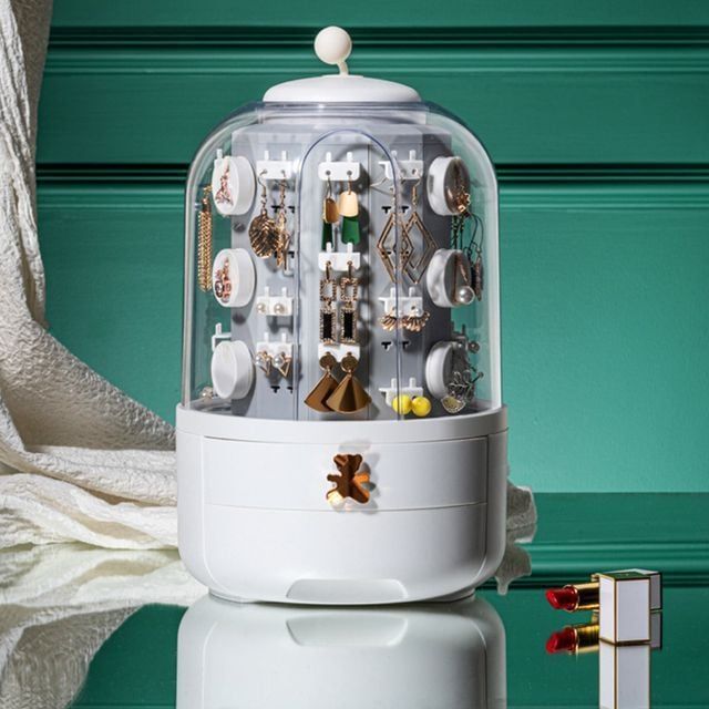 대용량 귀걸이 목걸이 정리함 수납 케이스