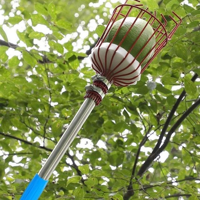 4단 조절형장대 1.6M 봉포함 과일 과일피커 장대Set